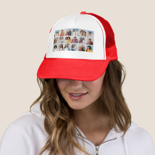 Boné Crie a sua própria coleção de fotos personalizada