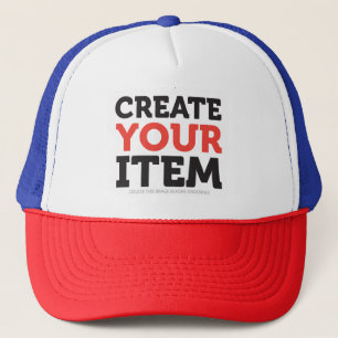 Boné CRIE-O-SEU Design personalizado de upload DIY para