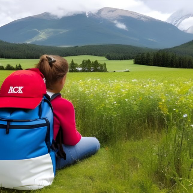 Boné Crie o seu Na moda Red Trucker Hat (Criador carregado)
