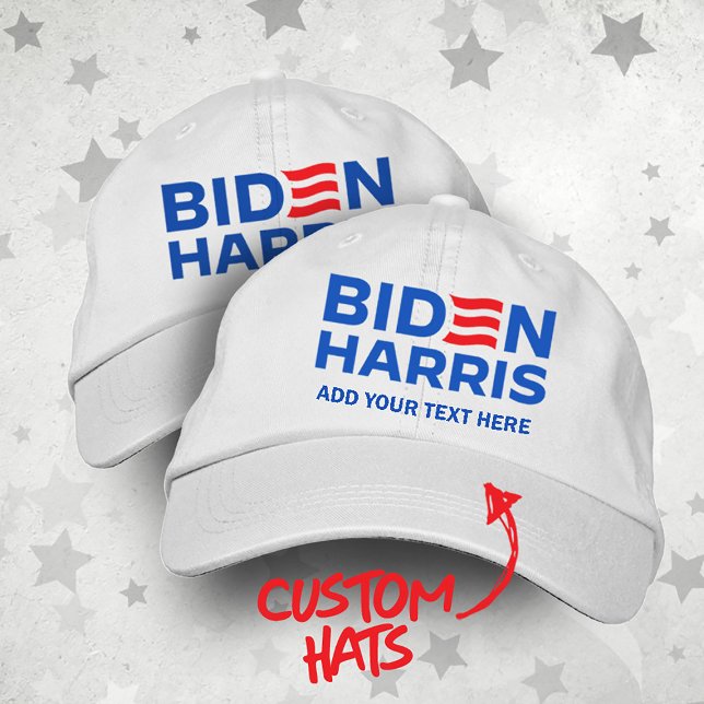 Boné Crie seu próprio Biden Harris 2024 (Customize Biden Harris Hats from Politiclothes.com
Choose PERSONALIZE > ENTER TEXT or EDIT )