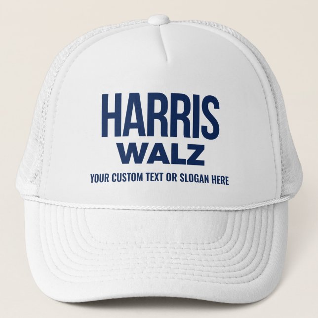 Boné Crie seu próprio Harris Walz 2024 (Frente)