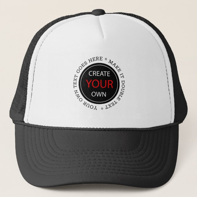 Boné Crie seu próprio - Personalizado, com marca/person (Frente)