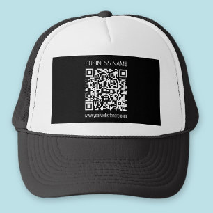 Boné Crie um Código QR Instantaneamente com a URL do Se