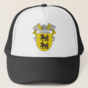 Boné Crista da brasão/família de Cardenas (envolvida)