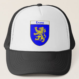 Boné Crista da brasão/família de Evans (Wales)