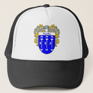 Boné Crista da brasão/família de Padilla (envolvida)