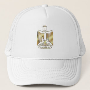 Boné Crista de Egipto Eagle dourado da edição limitad