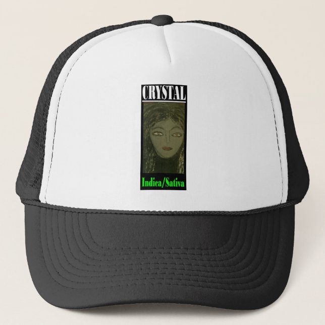 BONÉ CRISTAL INDICA SATIVA (Frente)