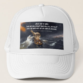 Boné Cristo na Tempestade