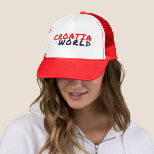 Boné CROÁCIAvs. Vermelho MUNDIAL