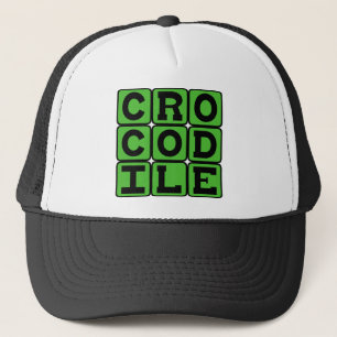 Boné Crocodilo, Réptil Semiaquático
