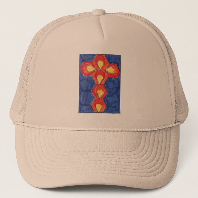 Boné Cross Motif Trucker Hat (Frente)