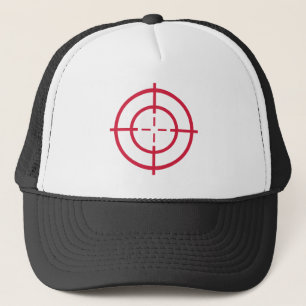 Boné Crosshairs vermelhos