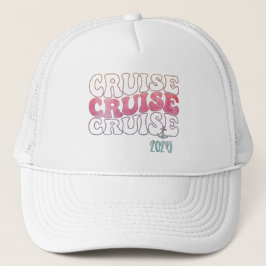Boné Cruise, Cruise, Cruise 2025 Férias Divertidas