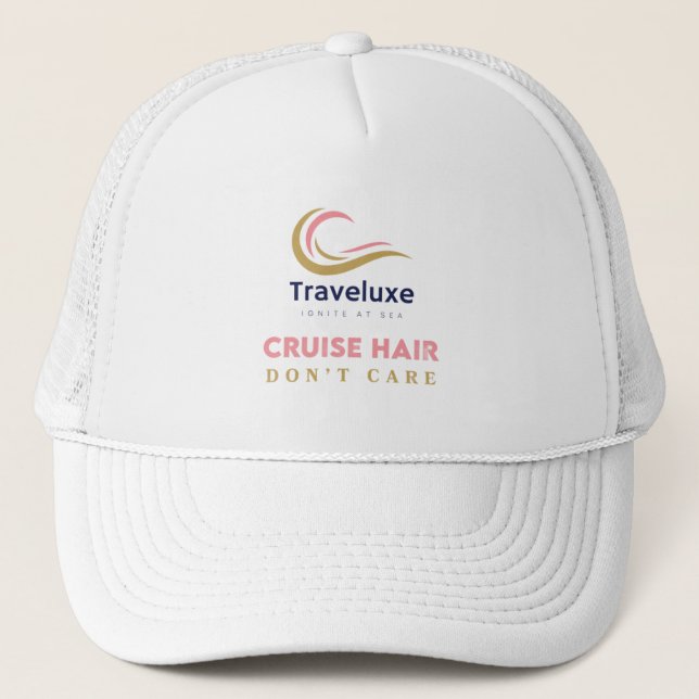Boné Cruise Hair... Don’t Care | Ignite at Sea Hat (Frente)