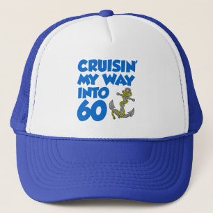 Boné Cruisin minha maneira no chapéu de 60 camionistas