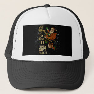 Boné Crypto Sleigh Ride™ Papai Noel ETH para o Feriado