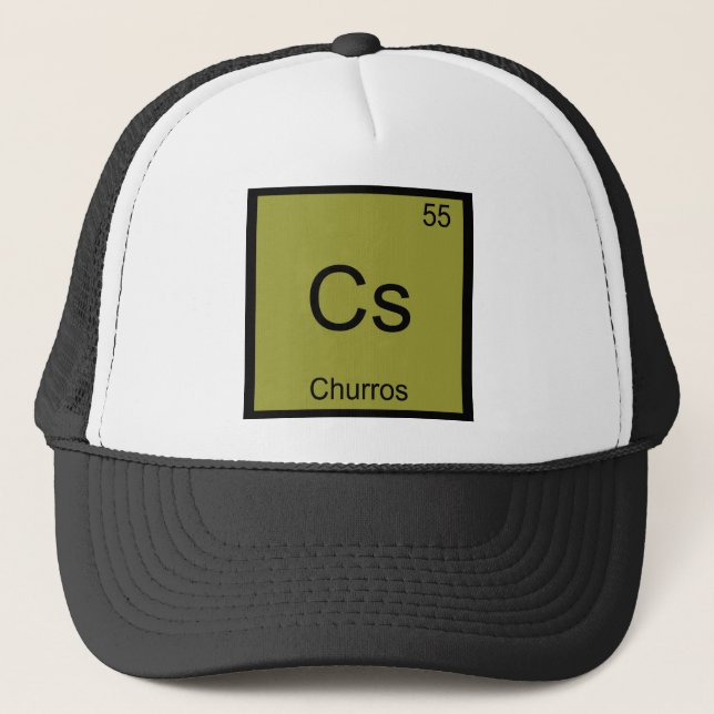 Boné Cs - Camisa engraçada com símbolo do elemento quím (Frente)