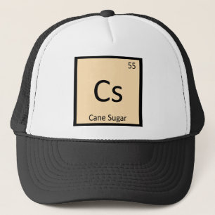 Boné Cs - Química do Açúcar de Cana Símbolo da Tabela P