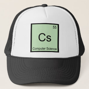 Boné Cs - T do símbolo do elemento da química da
