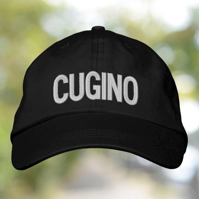 Boné Cugino (primo/macho) bordado Na moda italiano (Criador carregado)