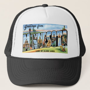 Boné Cumprimentos de Minnesota!