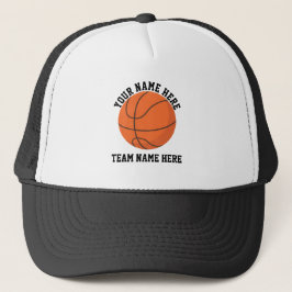 Boné Custom Basketball Sports Team Player Fan Cute
