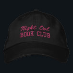 Boné Custom Book Club Name<br><div class="desc">Show off your love of reading (and your favorite reading crew) with this custom embroidered book club hat! Personalized with your book club name or any custom text, this hat is the perfect blend of cozy, casual, and bookish style. Use Zazzle’s easy design tools to choose your preferred fonts and...</div>