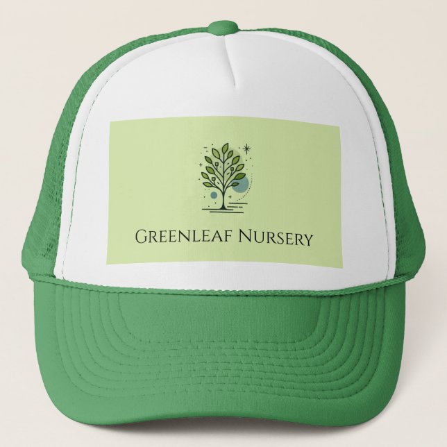 Boné Custom Greenleaf Nursery Branding  (Frente)