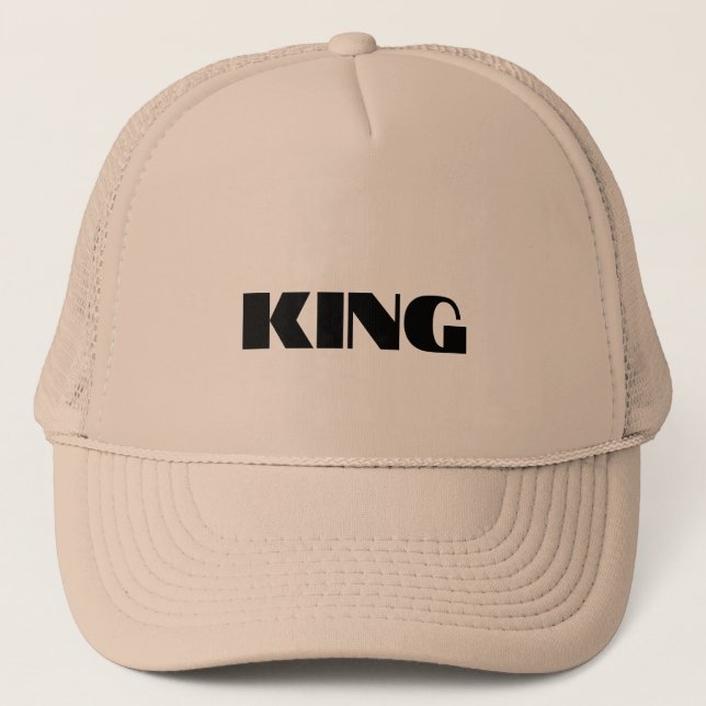 Boné Custom Text Personalized Trucker Hat (Frente)