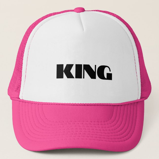 Boné Custom Text Personalized Trucker Hat (Frente)