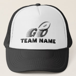Boné Customizable American Football Go And Team Name