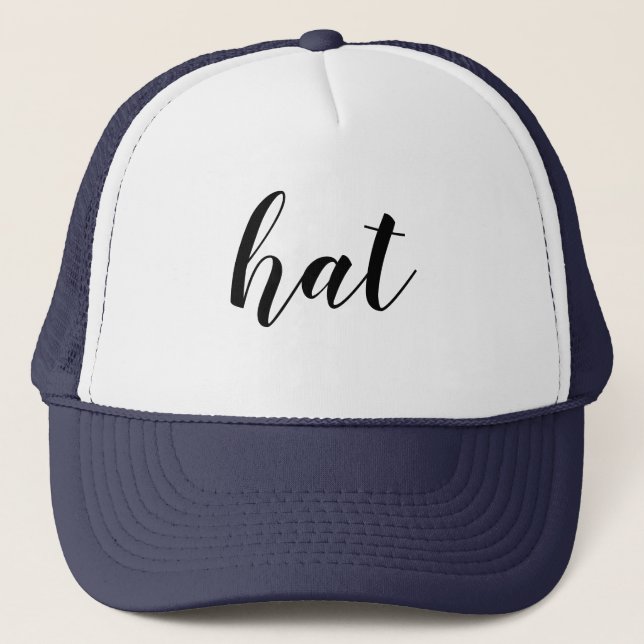 Boné Customizable Funny Literal Word (Frente)