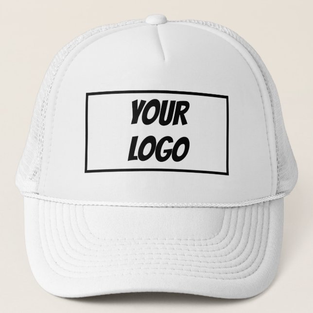 Boné Customize Your Logo Trucker Hat (Frente)