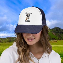 Boné Cute Boxer Mama Brown personalize