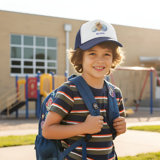 Boné Cute Capybara Design for Boys