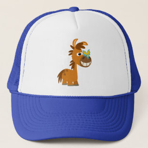 Boné Cute Cartoon Butterfly Pony Hat