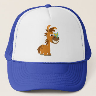 Boné Cute Cartoon Butterfly Pony Hat