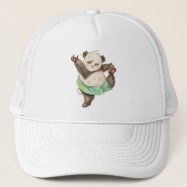 Boné Cute Funny Panda Ballerina Cap