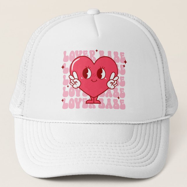 Boné Cute Lover Babe Heart (Frente)