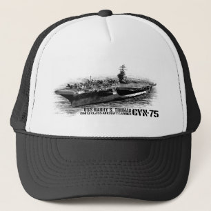Boné CVN- 75 Harry S. Truman Trucker Hat