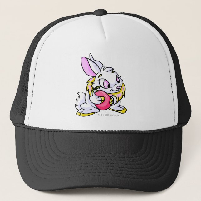 Boné Cybunny amarelo que abraça Negg (Frente)