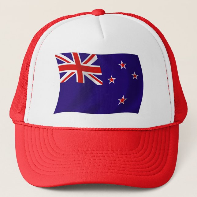 Boné da Bandeira da Nova Zelândia (Frente)