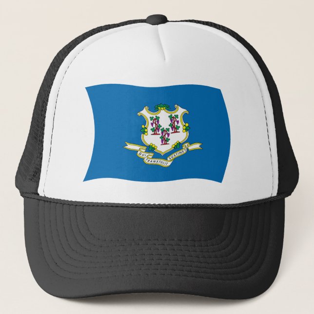 Boné da Bandeira de Connecticut (Frente)