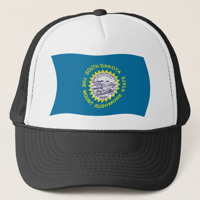 Boné da Bandeira de Dakota do Sul (Frente)