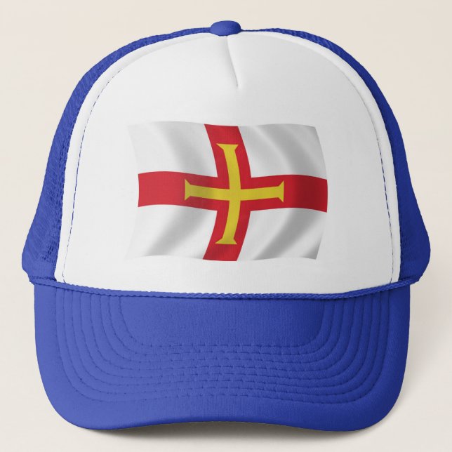 Boné da Bandeira de Guernsey (Frente)