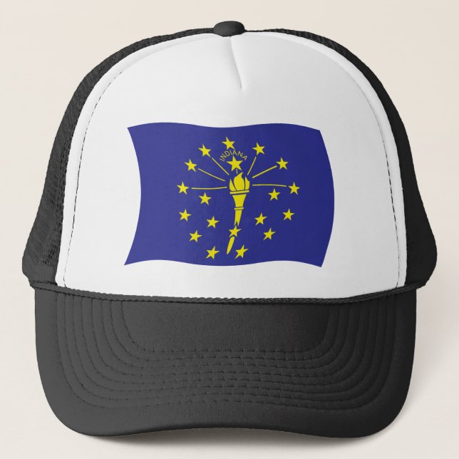 Boné da Bandeira de Indiana (Frente)