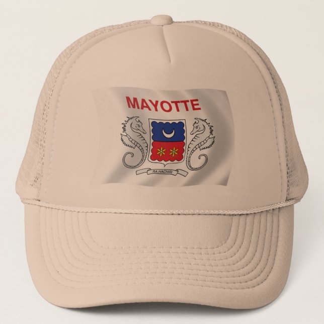 Boné da Bandeira de Mayotte (Frente)