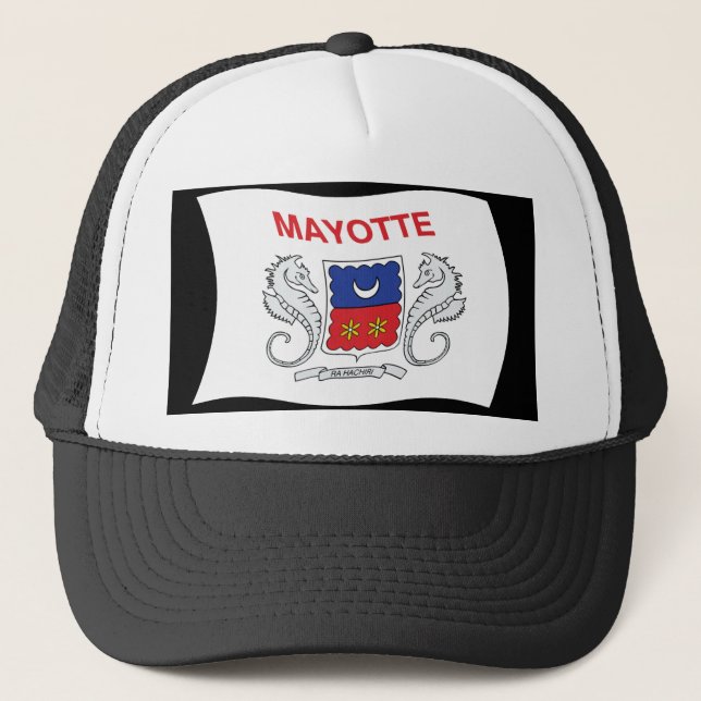 Boné da Bandeira de Mayotte (Frente)