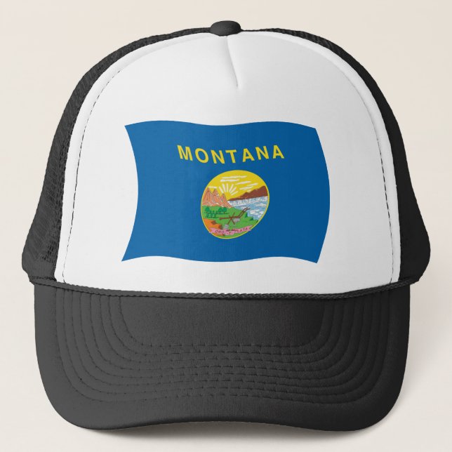 Boné da Bandeira de Montana (Frente)